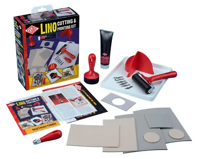 Essdee Lino Cutting & Printing Kit 23 Pieces Set - Create Stamps & Prints  • £31.99