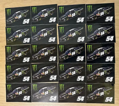 Monster Energy Drink Stickers Decals Car # 54 Kyle Busch Rowdy NASCAR 20 Pack • $10