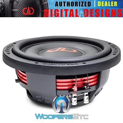 Dd Audio Sl610-d2 10  Slim Shallow 1200w Dual 2-ohm Car Subwoofer Bass Speaker • $259