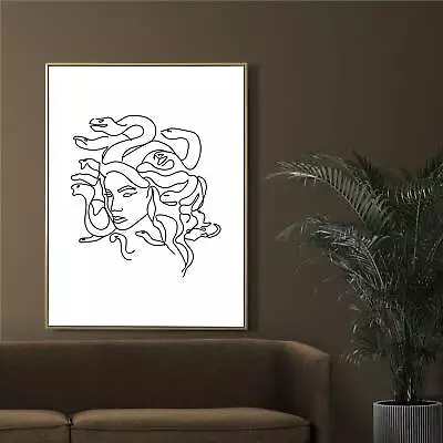 Medusa Poster Medusa Greek Mythology Art Medusa Wall Art Greek Prints • $4.05