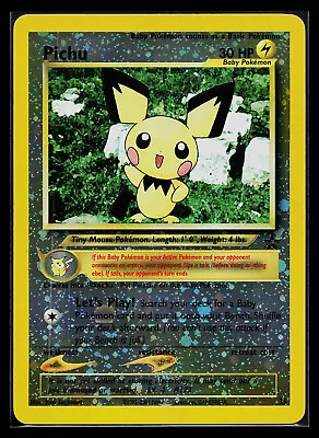 Pokemon Card - Pichu - WoTC Black Star Promo #35 Holo • $29.99