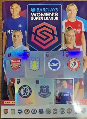 Panini Womens Super League WSL 2024 Stickers #1 - 163 Buy 4 Get 10 Free 2023/24 • £3.95