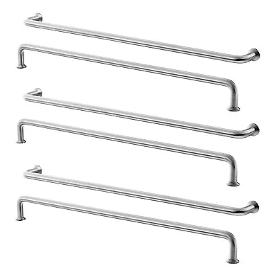 Set Of 6 IKEA BAGGANAS Stainless Long Kitchen Cabinet Handles 335mm 503.384.19 • £20.99