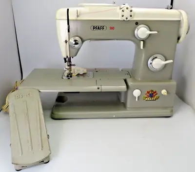Vintage Pfaff 360 Zigzag Free Arm Travel Sewing Machine Working • $275