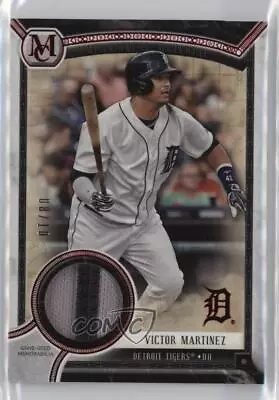 2018 Museum Collection Meaningful Material Relics Red /10 Victor Martinez Patch • $16.38