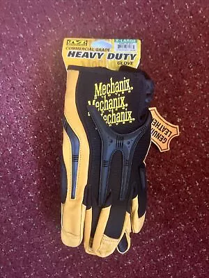 Mechanix Wear CG40-75-011 CG Heavy Duty Gloves - X-Large Tan/Black New Leather • $33