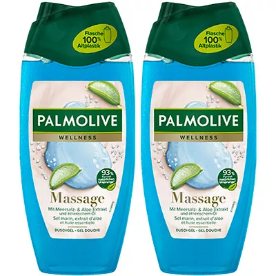 Palmolive Wellness Massage Gel With Sea Salt Aloe 250ml Pack Of 2 • £3.84