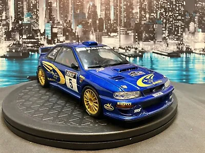 Auto Art 1/18 Subaru Impreza WRC WRX V-Rally France #5 Burns/Reid Diecast Model • $195.02