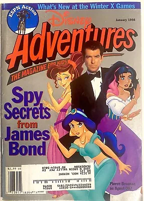 Disney Adventures Digest Jan 1998 James Bond • $15