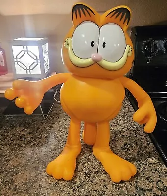 Vintage Playmates 1978 1981 Garfield 12” Posable Vinyl Figure ~ RARE • $129.99