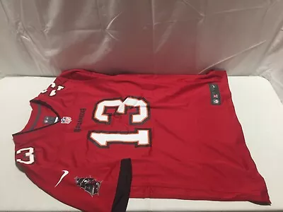 NIKE Tampa Bay Buccaneers Mike Evans #13 Red Game Jersey Mens Size Large P69 • $110