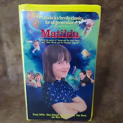 Matilda (VHS 1996 Clam Shell Case Closed Captioned) • $2.95