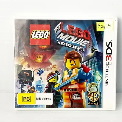 The Lego Movie Videogame - Nintendo 3DS - Tested & Working - Free Postage • $8.88