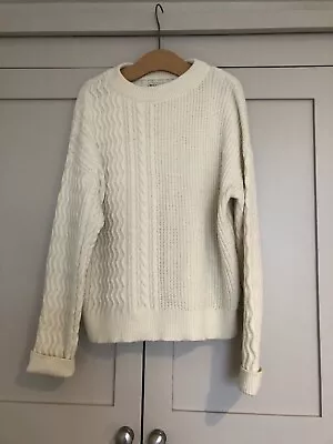 Marc O'Polo Women's Cable Knit Wool Mix  Jumper - Size XS • £19.99