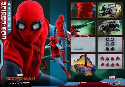 Hot Toys MMS522 Spider-Man Far From Home Homemade Suit • $240