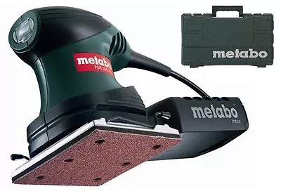 £44.99 • Buy Metabo 200w 1/4  Electric Detail Palm Sander Orbital Sheet Sanding Tool Fsr 200