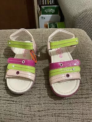 Baby Girls Primigi Sandals Infant Size 7 See Description • £1.99