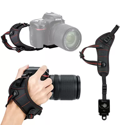 Hand Grip Strap For Canon EOS R7 R10 90D 80D 77D 70D 60D 50D 1Dx 7D 6D 5D 5DsR • £20.39