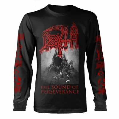 £25.19 • Buy Death 'The Sound Of Perseverance' (Black) Long Sleeve Shirt - NEW & OFFICIAL!