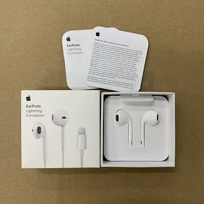 $24.99 • Buy (100% Genuine Apple) Brand NEW Apple Earphones / EarPods - Lightning End