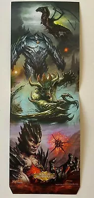 Magic The Gathering Scars Of Mirrodin Fat Pack Card Counter Display Unused 2010 • $22