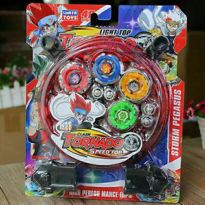 4x METAL KAMPFKREISEL Metal Arena Starter For Beyblade Fusion Metal Tip LOVE • $21.27