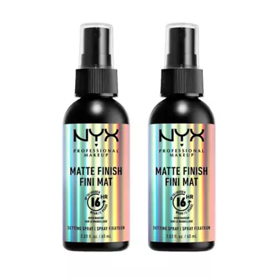 NYX Matte Setting Spray - 16hr 60ml X2 • £11.45