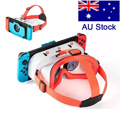 $38.94 • Buy For Nintendo Switch OLED Model /Nintendo Switch 3D VR Headset Reality Glasses AU