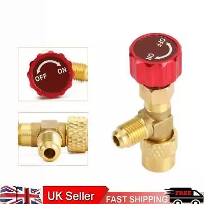 R410A Refrigeration Charging Valve Adapter 1/4  SAE Male To 5/16  SAE Famale U8 • £7.18