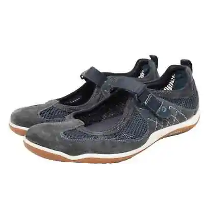 Merrell Lorelei Emme Navy Suede Mary Jane Sneakers Size 8.5 • $15