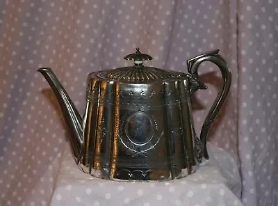 Walker And Hall Silver Teapot With Lovely Engraving • £30