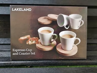 Lakeland Espresso Cup And Coaster Set • £17.99