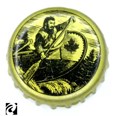 Canada Boat Canoya Maple Leaf Man - Beer Bottle Cap Kronkorken Tapon Chapas • $6.99