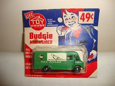 £65 • Buy BUDGIE MINIATURES 57 REA EXPRESS PARCEL DILVERY TRUCK - VN MINT In Original BOX