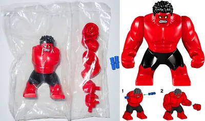 LEGO Red Hulk Big Figure Minifigure (BRAND NEW SEALED) Marvel Avengers 76078 • $235.08