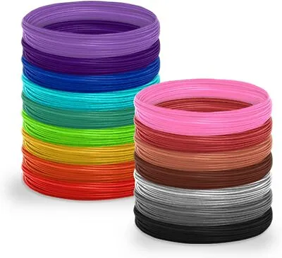 3D Pen Filament Kit Refills For 3D Pens 100M PLA Plastic Printing Filaments • $15.55