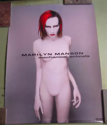 Marilyn Manson Mechanical Animals 1998 Promo Poster B • $15.95