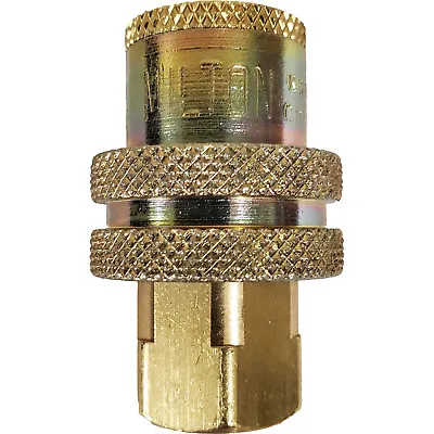 Milton 787 1/4  FPT Tru Flate T Style Coupler • $11.36