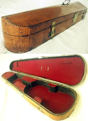 Free Shipping: Old Wooden German Violin Case Antique Rare バイオリン скрипка 小提琴 3 • $474