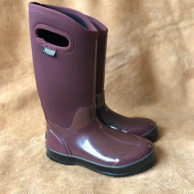 Bogs Boots Classic High Burganday Excellent • $69.99