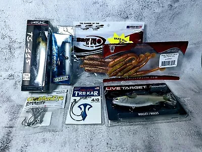 New Lot Of 7 Fishing Lures Various Companies • $37.03