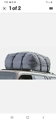 Car Roof Top Luggage Cargo Carrier Axius 36 X 36 X18 Quick Release Buckles LIKE  • $11.50