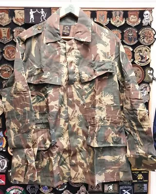 South African Transkei Army Camo Shirt Jacket Parka Nutira Combat M (Ref B) • $124.50