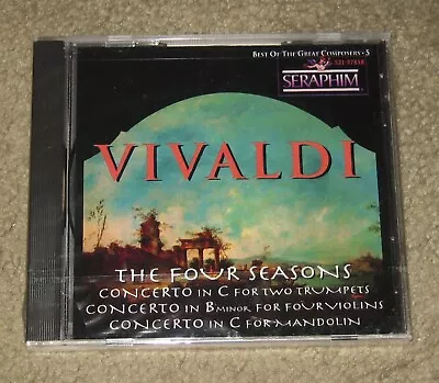 Best Of The Great Composers 5 - Vivaldi: The Four Seasons (CD 1992 Seraphim) • $8.99