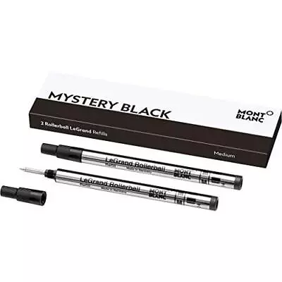 MONTBLANC Rollerball LeGrand Refills (M) Mystery Black 105164 – Pen Refills • $30.99