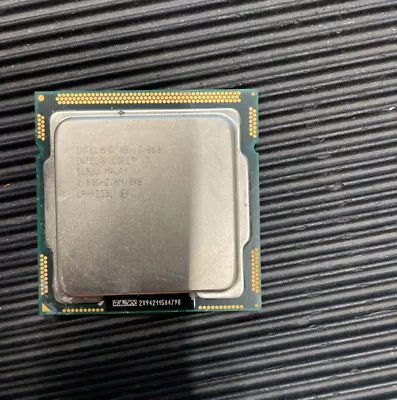 Intel Core I7-860 2.80GHZ SLBJJ Desktop Processor Cpu Socket Used Tested • $7.44