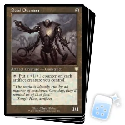 Steel Overseer X4 M/NM Magic: The Gathering MTG The Brothers' War: Commander • $3.59