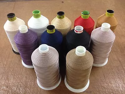 £14.50 • Buy Pearsal Oxley Tkt Metric 10s Bonded Nylon Thread Sewing 1500m Strong Thick Heavy