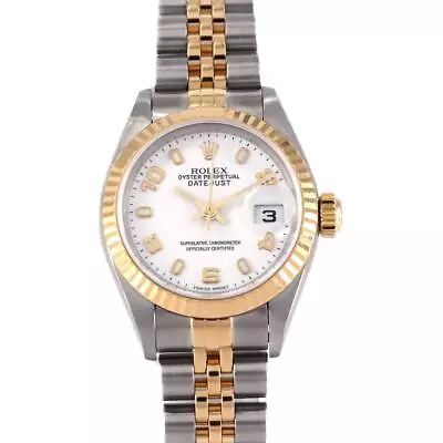 Authentic ROLEX Datejust 79173 SSxYG Automatic #P  #260-005-980-8756 • $6588.90