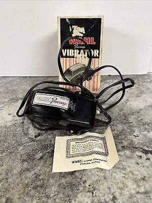 Vintage Wahl Electric Powersage Model 4300 Hand-Held Massager Vibrator Tested • $24.36